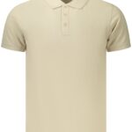 NORWAY 1963 MEN'S SHORT-SLEEVE POLO SHIRT, BEIGE