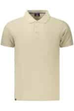 NORWAY 1963 MEN'S SHORT-SLEEVE POLO SHIRT, BEIGE