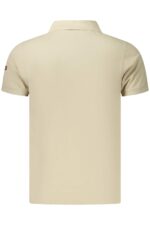 NORWAY 1963 MEN'S SHORT-SLEEVE POLO SHIRT, BEIGE - Image 2