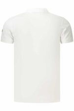 NORWAY 1963 MEN'S SHORT-SLEEVED POLO SHIRT WHITE - Image 2