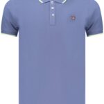 NORWAY 1963 MEN'S SHORT-SLEEVED POLO SHIRT, BLUE