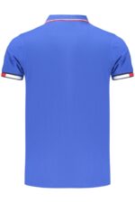 NORWAY 1963 MEN'S SHORT-SLEEVED POLO SHIRT, BLUE - Image 2
