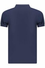 NORWAY 1963 MEN'S SHORT-SLEEVED POLO SHIRT, BLUE - Image 2