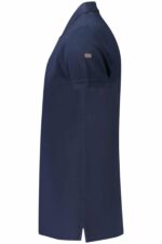 NORWAY 1963 MEN'S SHORT-SLEEVED POLO SHIRT, BLUE - Image 3