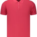 NORWAY 1963 MEN'S SHORT-SLEEVED POLO SHIRT, RED