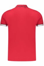 NORWAY 1963 MEN'S SHORT-SLEEVED POLO SHIRT, RED - Image 2