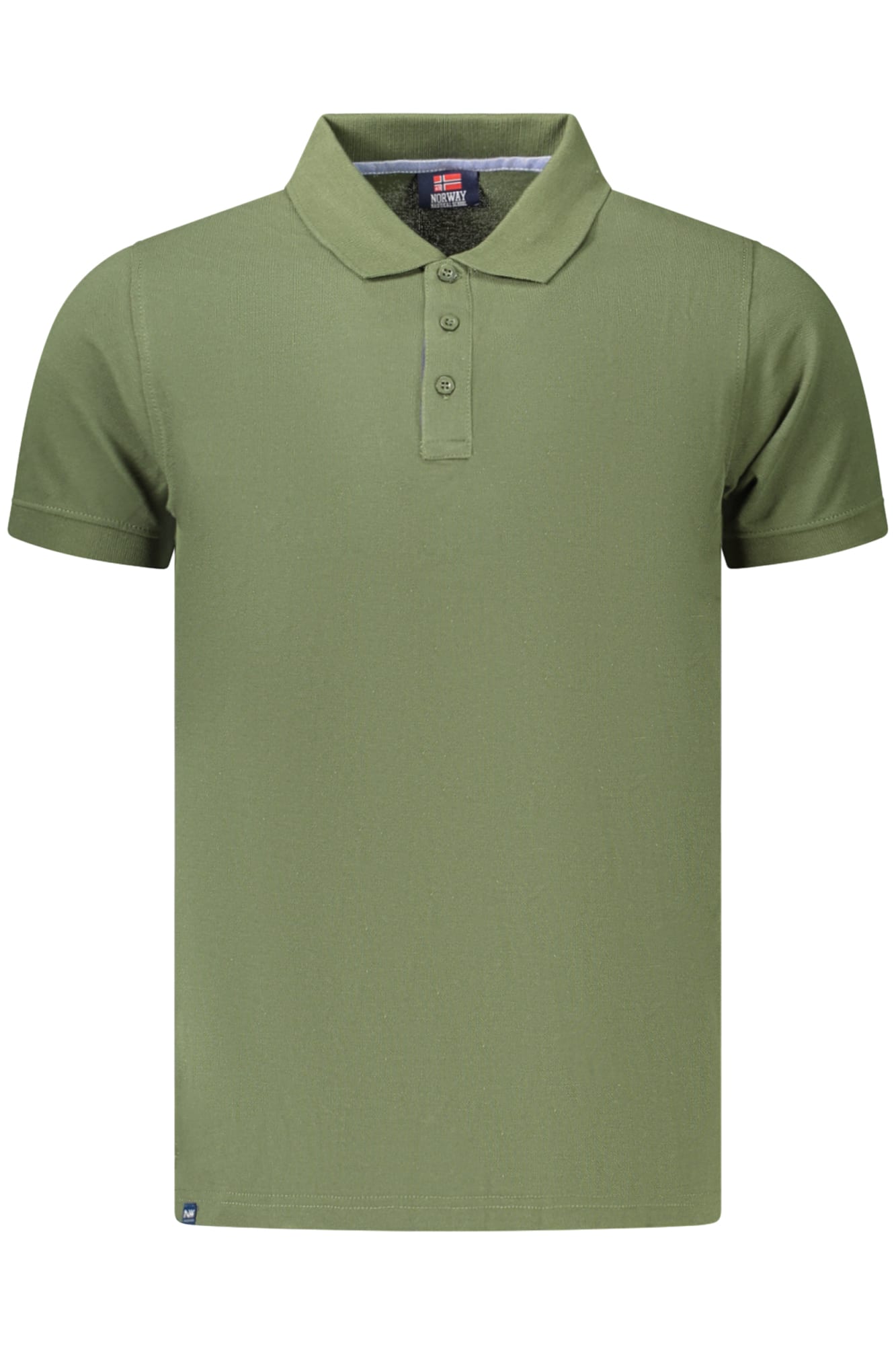 NORWAY 1963 MEN'S SHORT-SLEEVED POLO SHIRT, GREEN