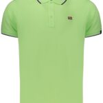 NORWAY 1963 MEN'S SHORT-SLEEVED POLO SHIRT, GREEN