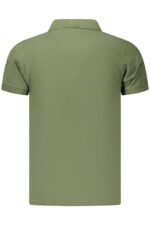 NORWAY 1963 MEN'S SHORT-SLEEVED POLO SHIRT, GREEN - Image 2