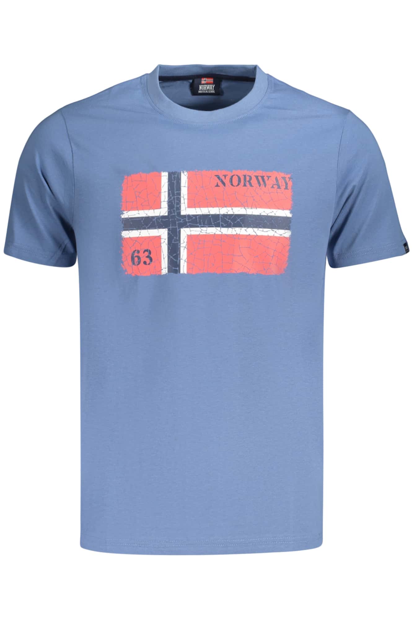 NORWAY 1963 MEN'S SHORT-SLEEVE T-SHIRT BLUE