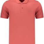 MEN'S RED SHORT-SLEEVE RIFLE POLO