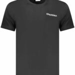 SUPERGA MEN'S SHORT-SLEEVED T-SHIRT BLACK