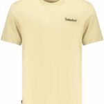 TIMBERLAND MEN'S SHORT-SLEEVE T-SHIRT BEIGE