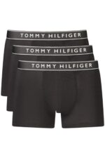 TOMMY HILFIGER MEN'S BLACK BOXER