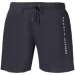TOMMY HILFIGER MEN'S BLUE BOTTOM SWIMSUIT