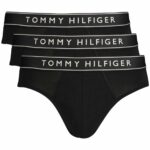 TOMMY HILFIGER MEN'S BLACK BRIEFS