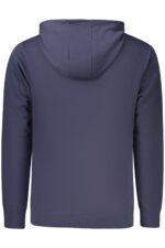 US GRAND MEN'S BLUE ZIP-UP SWEATSHIRT - Image 2