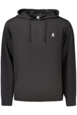 US GRAND MEN'S BLACK ZIP-UP SWEATSHIRT