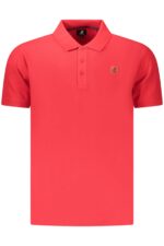 US GRAND MEN'S SHORT-SLEEVE POLO SHIRT, RED