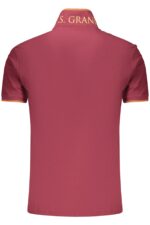 US GRAND MEN'S SHORT-SLEEVE POLO SHIRT, RED - Image 3