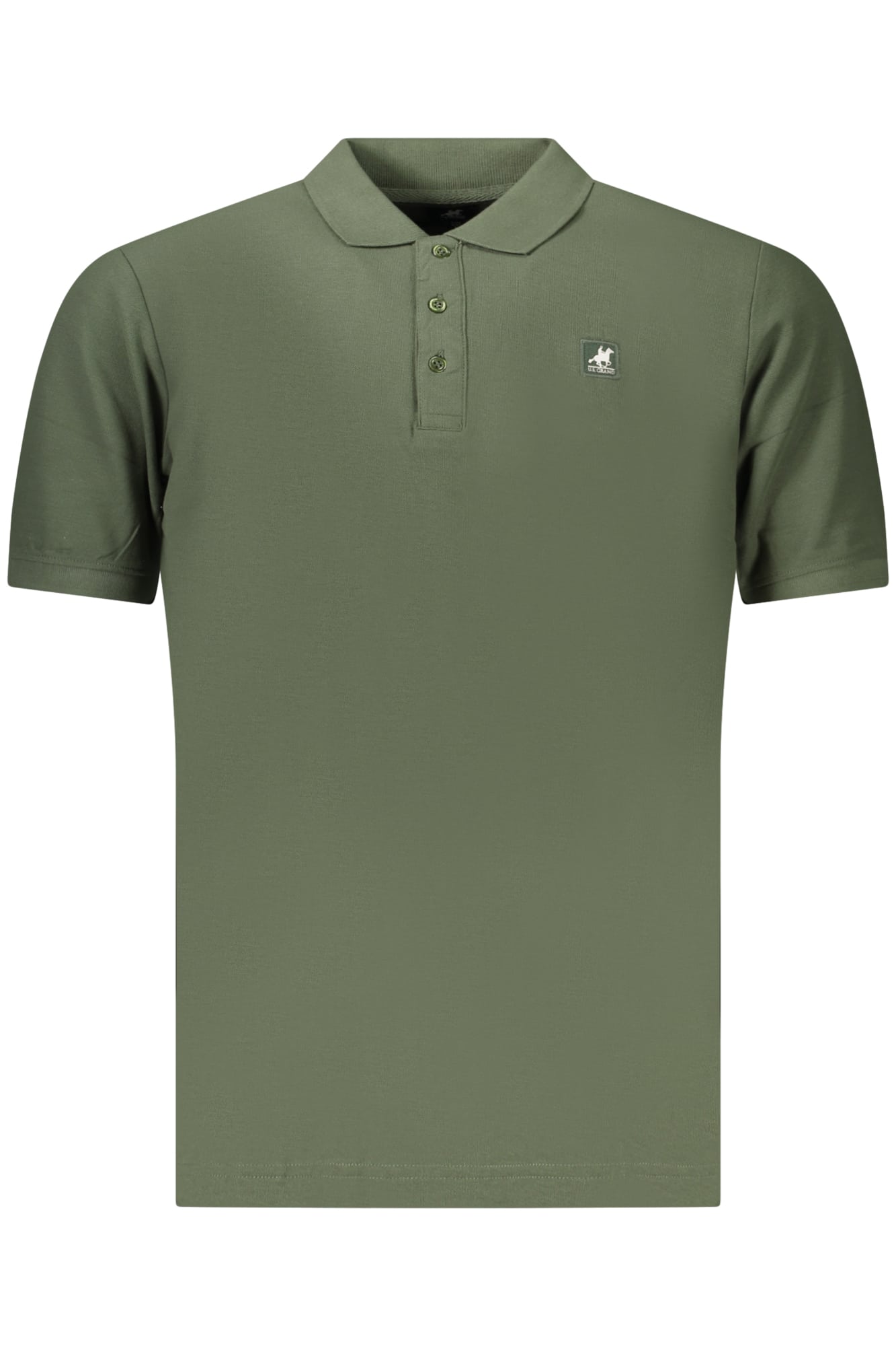 usgrandpolomanichecorteuomoverde_1 US GRAND POLO SHORT SLEEVE MEN'S GREEN - Image 1