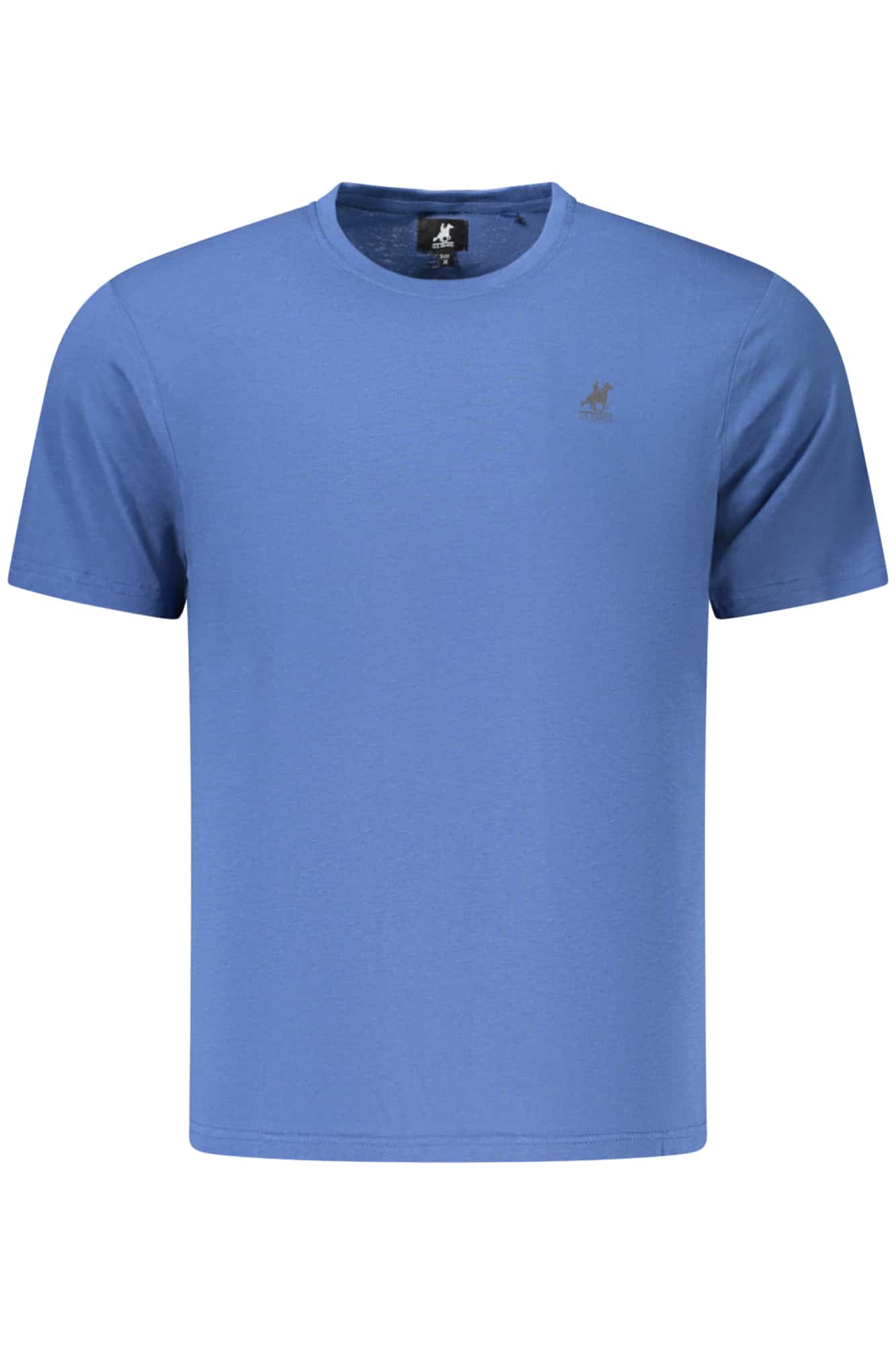 usgrandt-shirtmanichecorteuomoblu_1 US GRAND MEN'S SHORT-SLEEVE T-SHIRT BLUE - Image 1