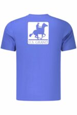US GRAND MEN'S SHORT-SLEEVE T-SHIRT BLUE - Image 2