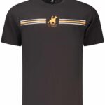 US GRAND MEN'S BLACK SHORT-SLEEVE T-SHIRT
