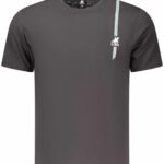 US GRAND MEN'S BLACK SHORT-SLEEVE T-SHIRT