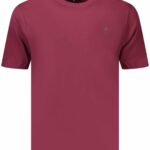 US GRAND MEN'S SHORT-SLEEVED RED T-SHIRT