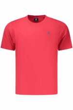 US GRAND MEN'S SHORT-SLEEVED RED T-SHIRT