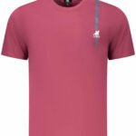 US GRAND MEN'S SHORT-SLEEVED RED T-SHIRT