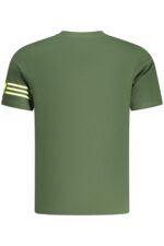 US GRAND MEN'S SHORT-SLEEVED GREEN T-SHIRT - Image 2