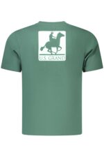 US GRAND MEN'S SHORT-SLEEVED GREEN T-SHIRT - Image 2