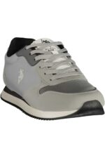 US POLO ASSN. MEN'S SPORTS FOOTWEAR, GREY - Image 2