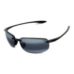 SUNGLASSES MAUI JIM UNISEX 407-02 (Lens/Bridge/Temple) 64/17/130 mm)