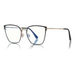 EYEGLASSES TOM FORD UNISEX FT5574-001 (Lens/Bridge/Temple) 53/17/145 mm)