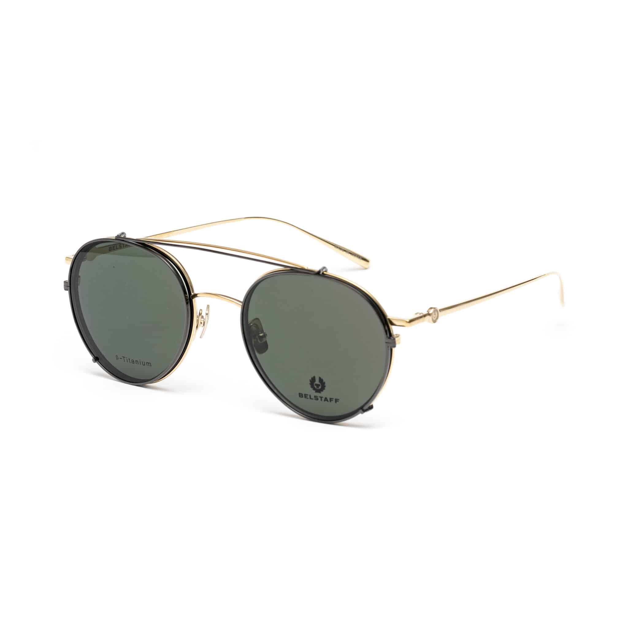 JAGGED-CLIP-ON-DORADO SUNGLASSES BELSTAFF MAN JAGGEDBLACKDO (Lens/Bridge/Temple) 53/22/145 mm) - Image 1