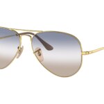 SUNGLASSES RAY BAN UNISEX RB3689001GD58 (Lens/Bridge/Temple) 55/14/140 mm)
