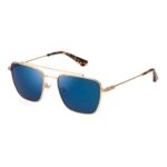 SUNGLASSES POLICE MAN SPLN38-54300B (Lens/Bridge/Temple) 54/19/145 mm)
