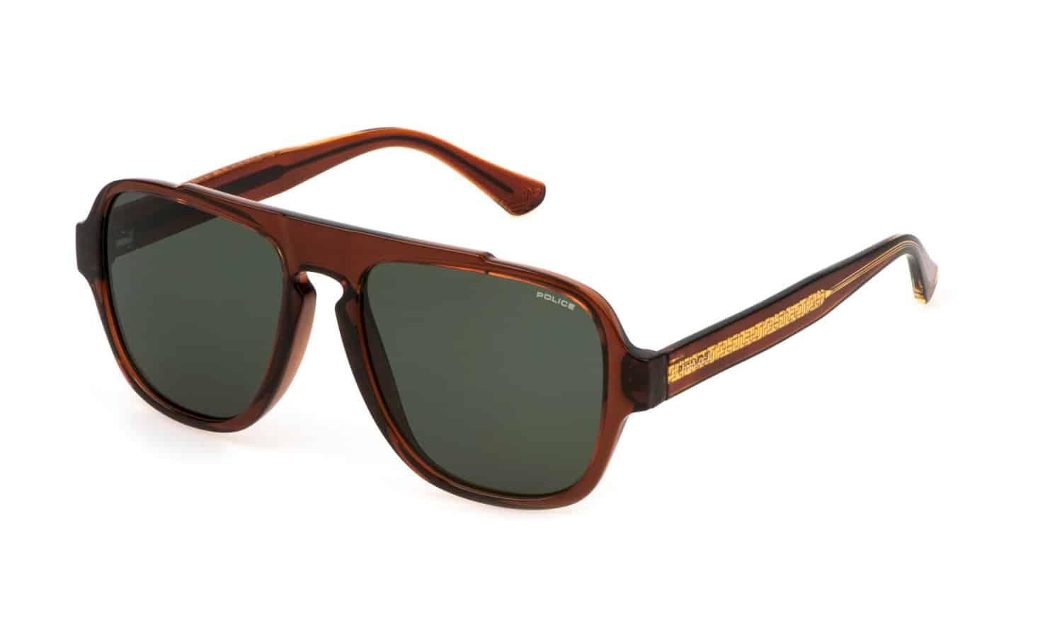 SPLP57-5506PQ SUNGLASSES POLICE MAN SPLP57-5506PQ (Lens/Bridge/Temple) 55/17/145 mm) - Image 1