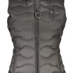 BLAUER APPAREL WOMEN'S BLACK SLEEVELESS JACKET