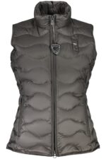 BLAUER APPAREL WOMEN'S BLACK SLEEVELESS JACKET