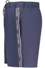 CALVIN KLEIN MEN'S BLUE BOTTOM SWIMSUIT - Image 3