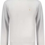 CALVIN KLEIN MEN'S GRAY ZIP-UP SWEATSHIRT