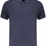 CALVIN KLEIN MEN'S SHORT-SLEEVE POLO SHIRT, BLUE