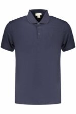 CALVIN KLEIN MEN'S SHORT-SLEEVE POLO SHIRT, BLUE