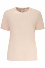 CALVIN KLEIN WOMEN'S SHORT-SLEEVE T-SHIRT PINK