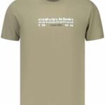 CALVIN KLEIN MEN'S SHORT-SLEEVED T-SHIRT GREEN