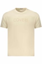 COVERI MOVING MEN'S SHORT-SLEEVE T-SHIRT, BEIGE